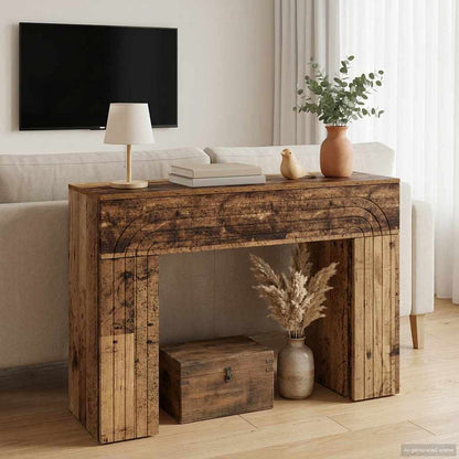 Kaffeebord Gammalt trä 102 x 35 x 75 cm Konstruerat trä