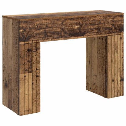 Kaffeebord Gammalt trä 102 x 35 x 75 cm Konstruerat trä