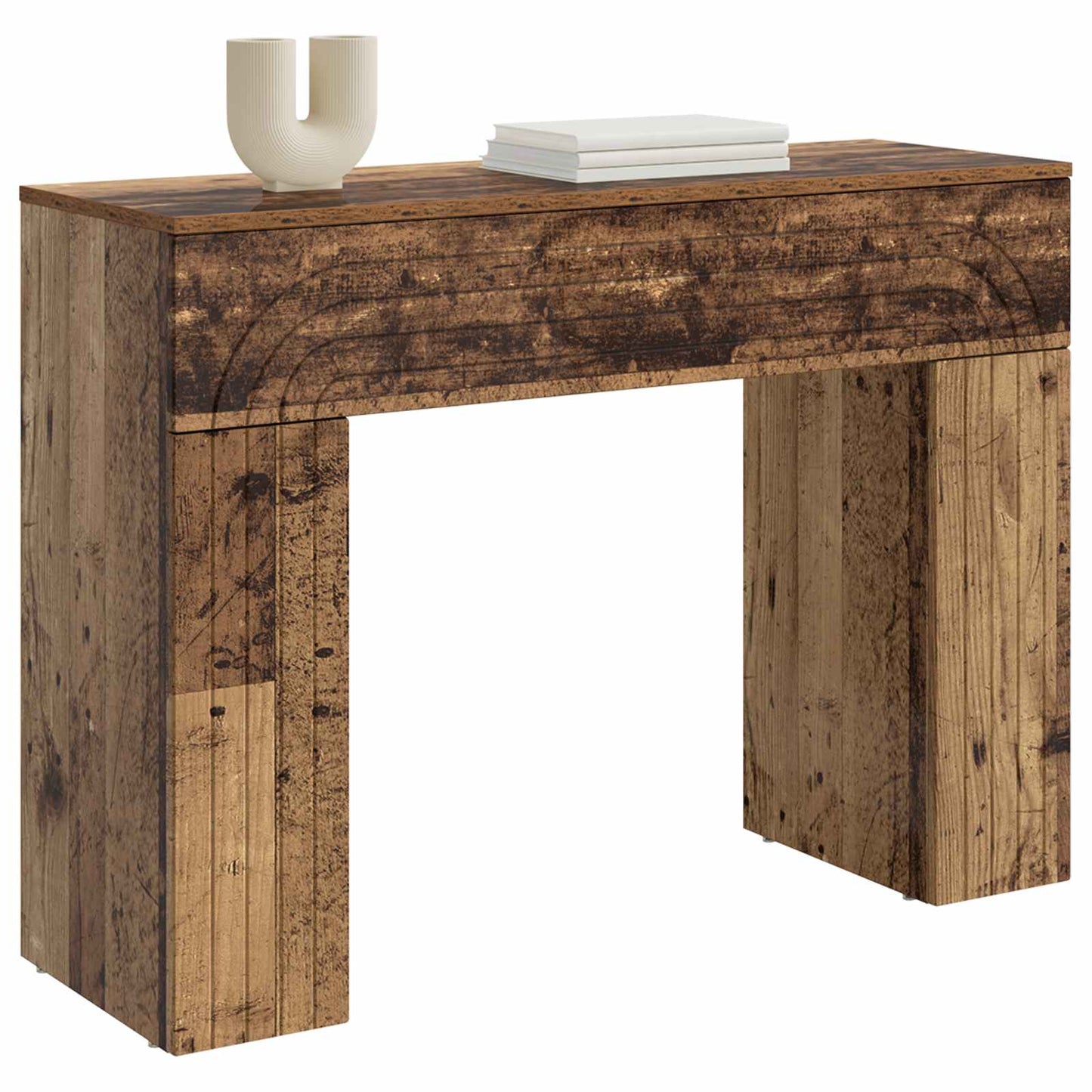 Kaffeebord Gammalt trä 102 x 35 x 75 cm Konstruerat trä