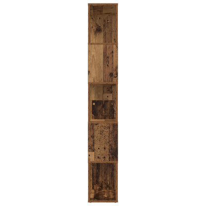 Bokhylla Åldrat Trä 80 x 24 x 159 cm