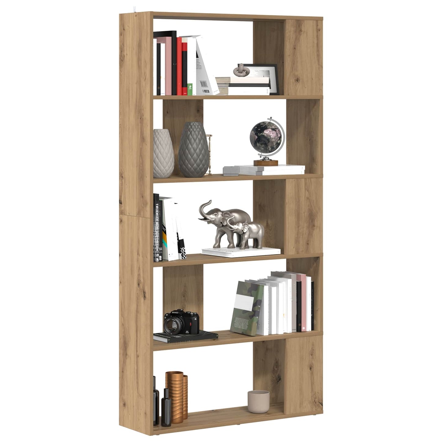 Bokhylla Artisan Ek 80 x 24 x 159 cm