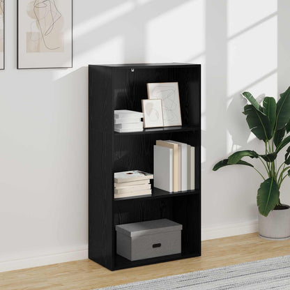 Bokhylla Svart Ek 60 x 30 x 76.5 cm