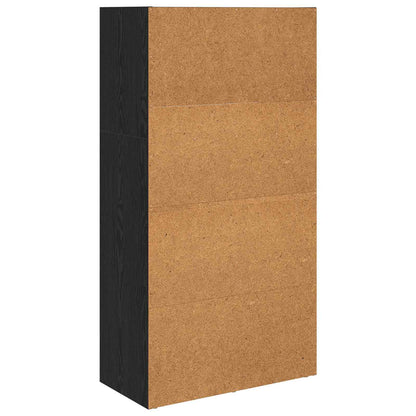 Bokhylla Svart Ek 60 x 30 x 76.5 cm