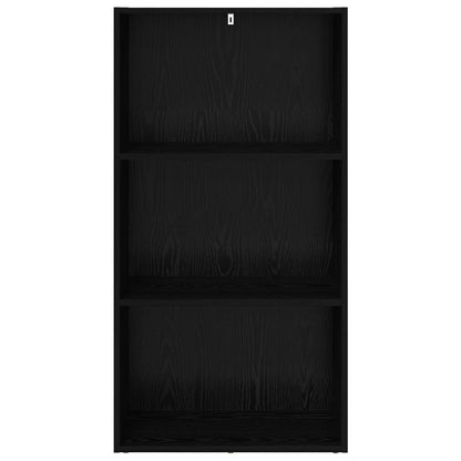 Bokhylla Svart Ek 60 x 30 x 76.5 cm
