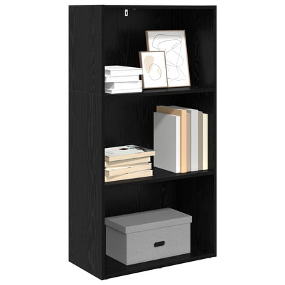 Bokhylla Svart Ek 60 x 30 x 76.5 cm