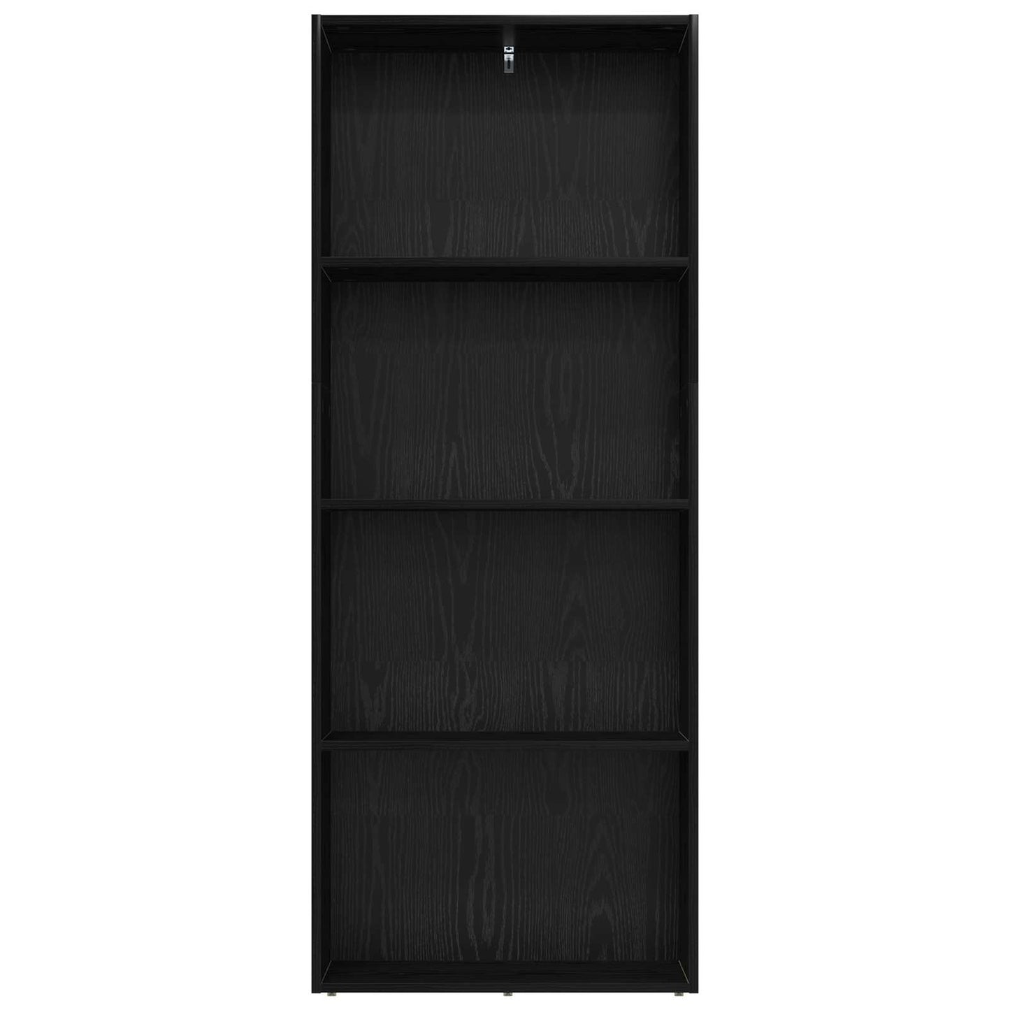 Bokhylla Svart Ek 60 x 30 x 151,5 cm