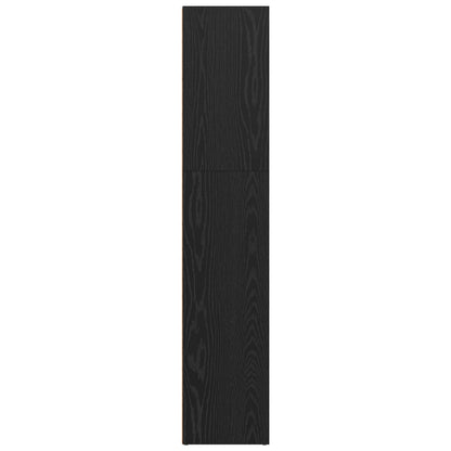 Bokhylla Svart Ek 60 x 30 x 151,5 cm