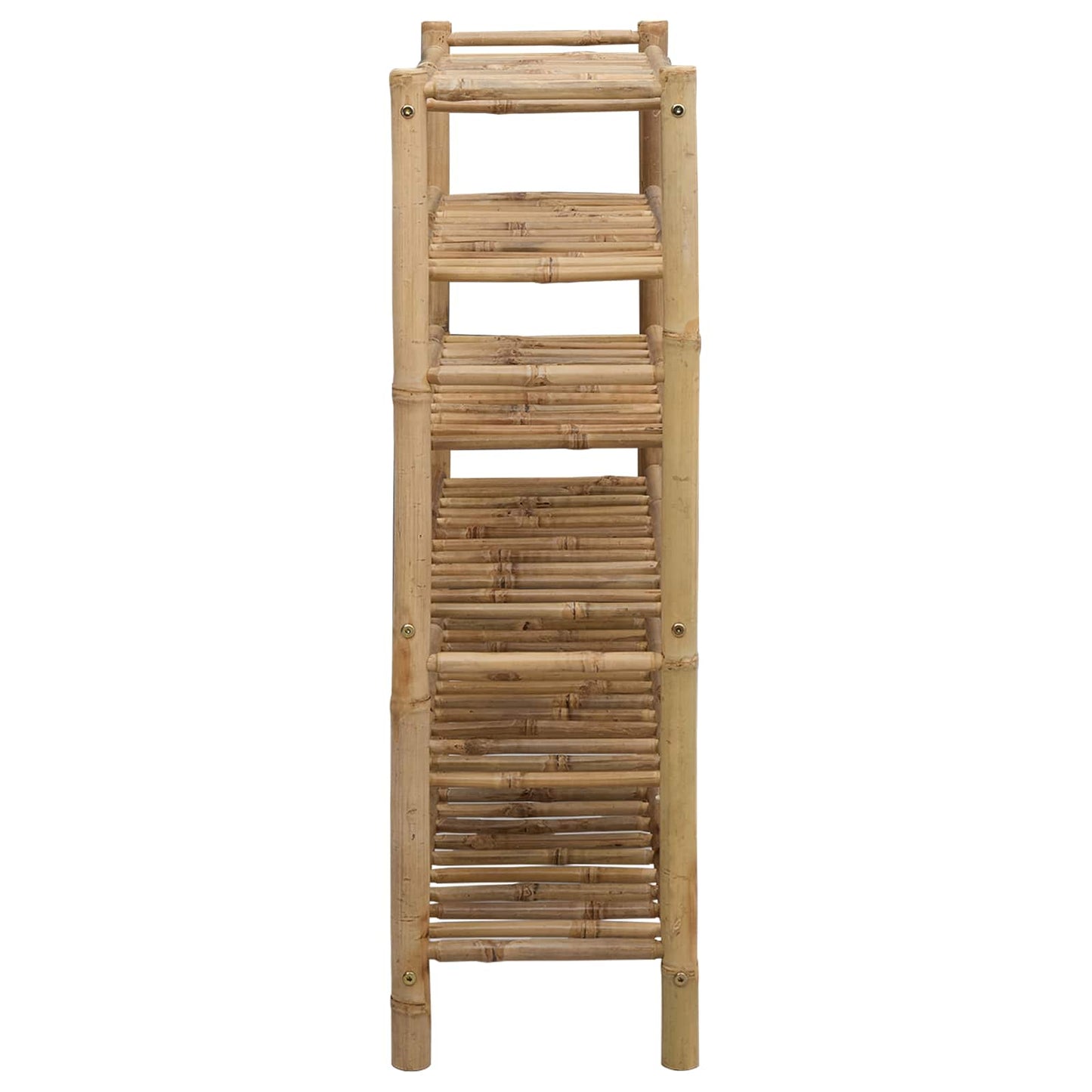 Skoställ Trä med hylla med lagring Naturfärg 68 x 28 x 96 cm Bambus
