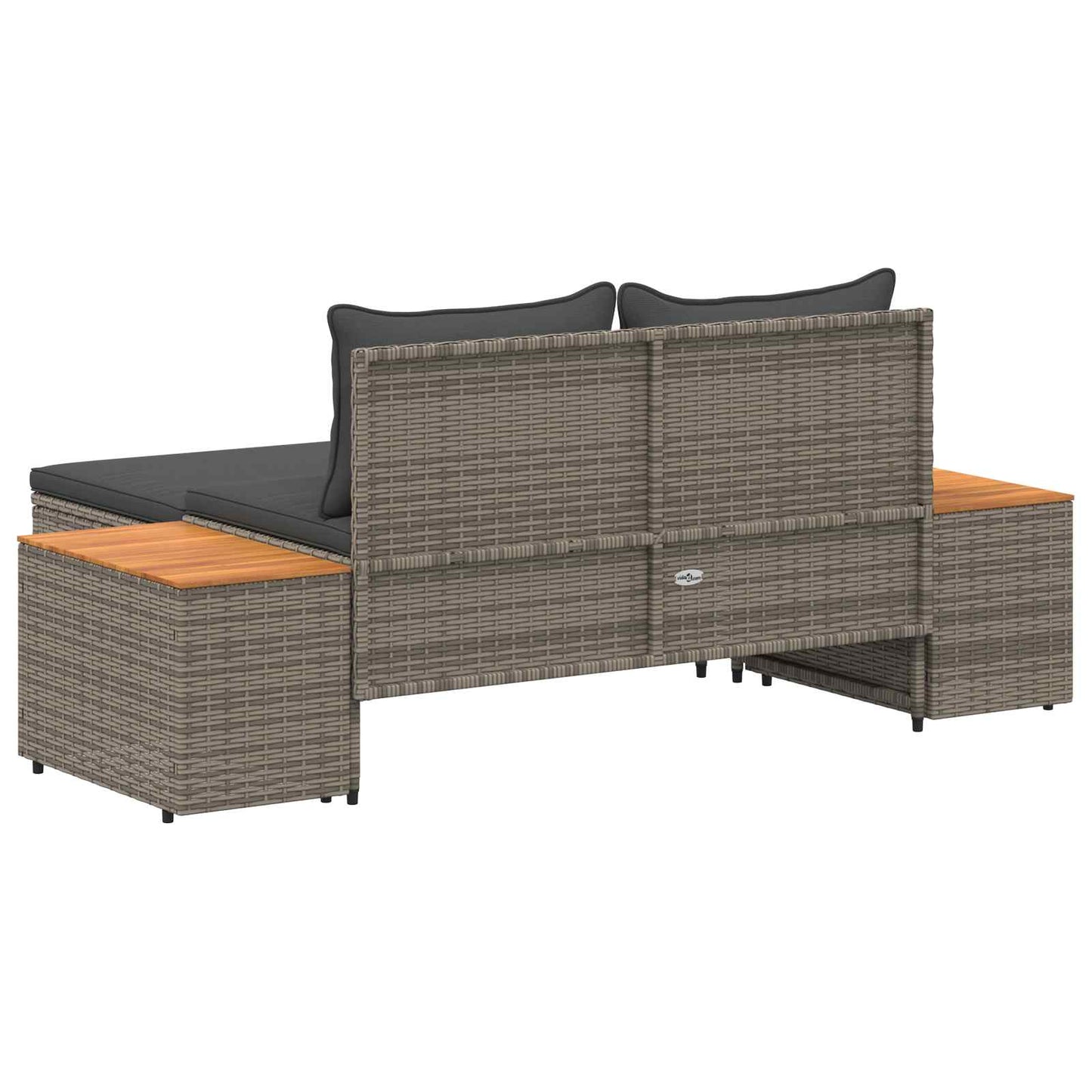 Utomhussoffset 4-Antal sittplatser 4 pcs 55 x 30 x 39 cm