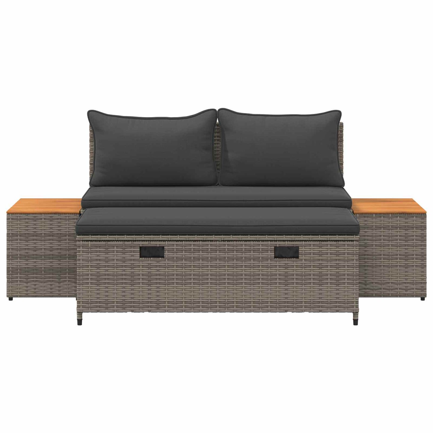 Utomhussoffset 4-Antal sittplatser 4 pcs 55 x 30 x 39 cm