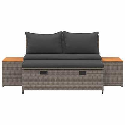 Utomhussoffset 4-Antal sittplatser 4 pcs 55 x 30 x 39 cm