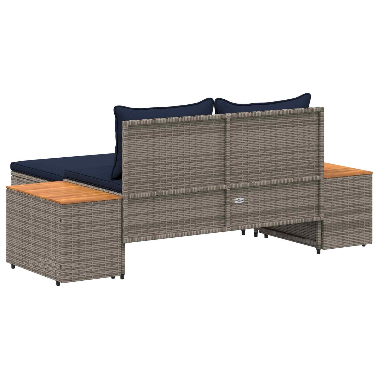 Utomhussoffset 4-Antal sittplatser 4 pcs 55 x 30 x 39 cm
