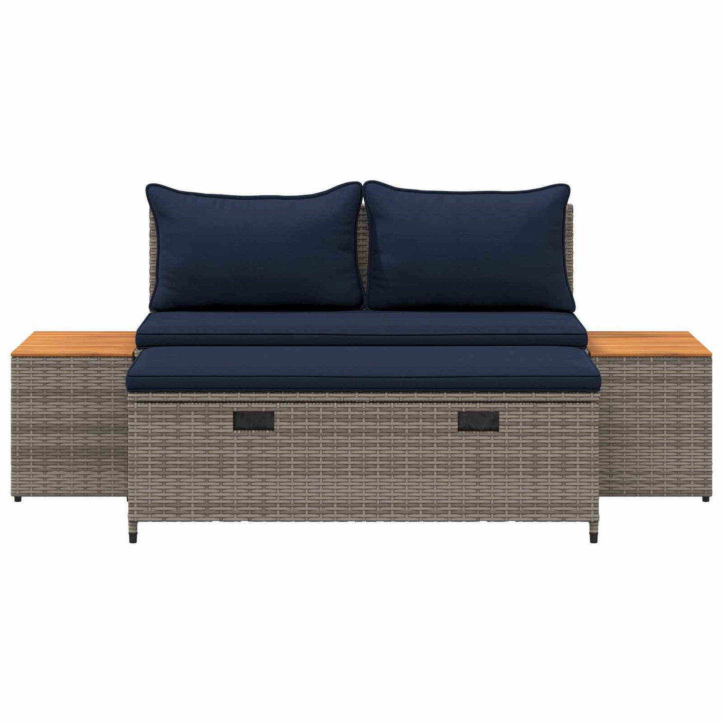 Utomhussoffset 4-Antal sittplatser 4 pcs 55 x 30 x 39 cm