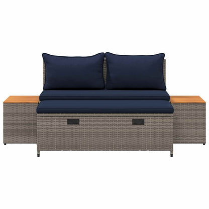Utomhussoffset 4-Antal sittplatser 4 pcs 55 x 30 x 39 cm