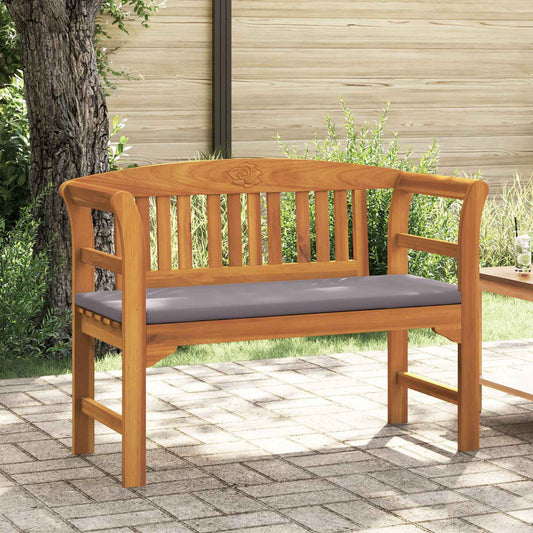 Trädgårdsbänk Trä 114 x 46 x 82,5 cm Massivt Akaciaträ