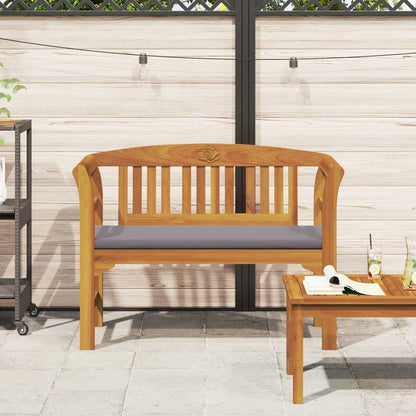 Trädgårdsbänk Trä 114 x 46 x 82,5 cm Massivt Akaciaträ