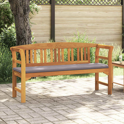 Trädgårdsbänk Trä 157 x 46 x 82,5 cm Massivt Akaciaträ