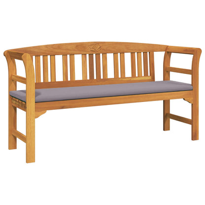 Trädgårdsbänk Trä 157 x 46 x 82,5 cm Massivt Akaciaträ