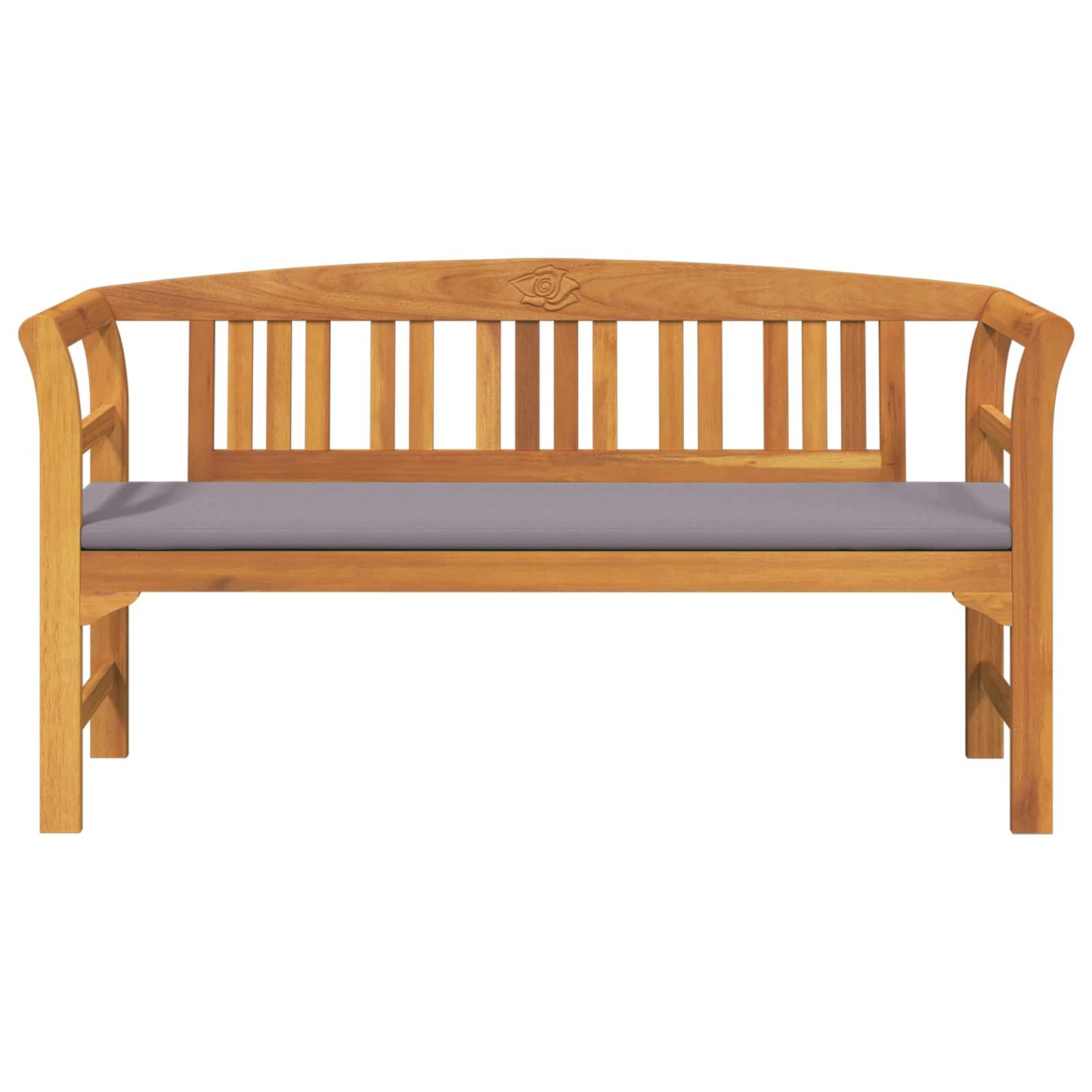 Trädgårdsbänk Trä 157 x 46 x 82,5 cm Massivt Akaciaträ