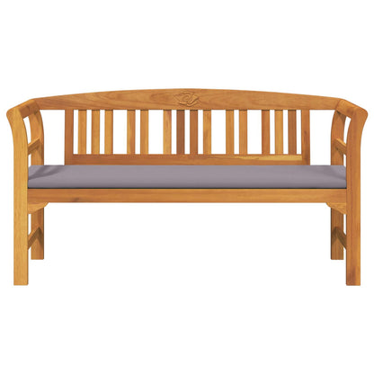 Trädgårdsbänk Trä 157 x 46 x 82,5 cm Massivt Akaciaträ