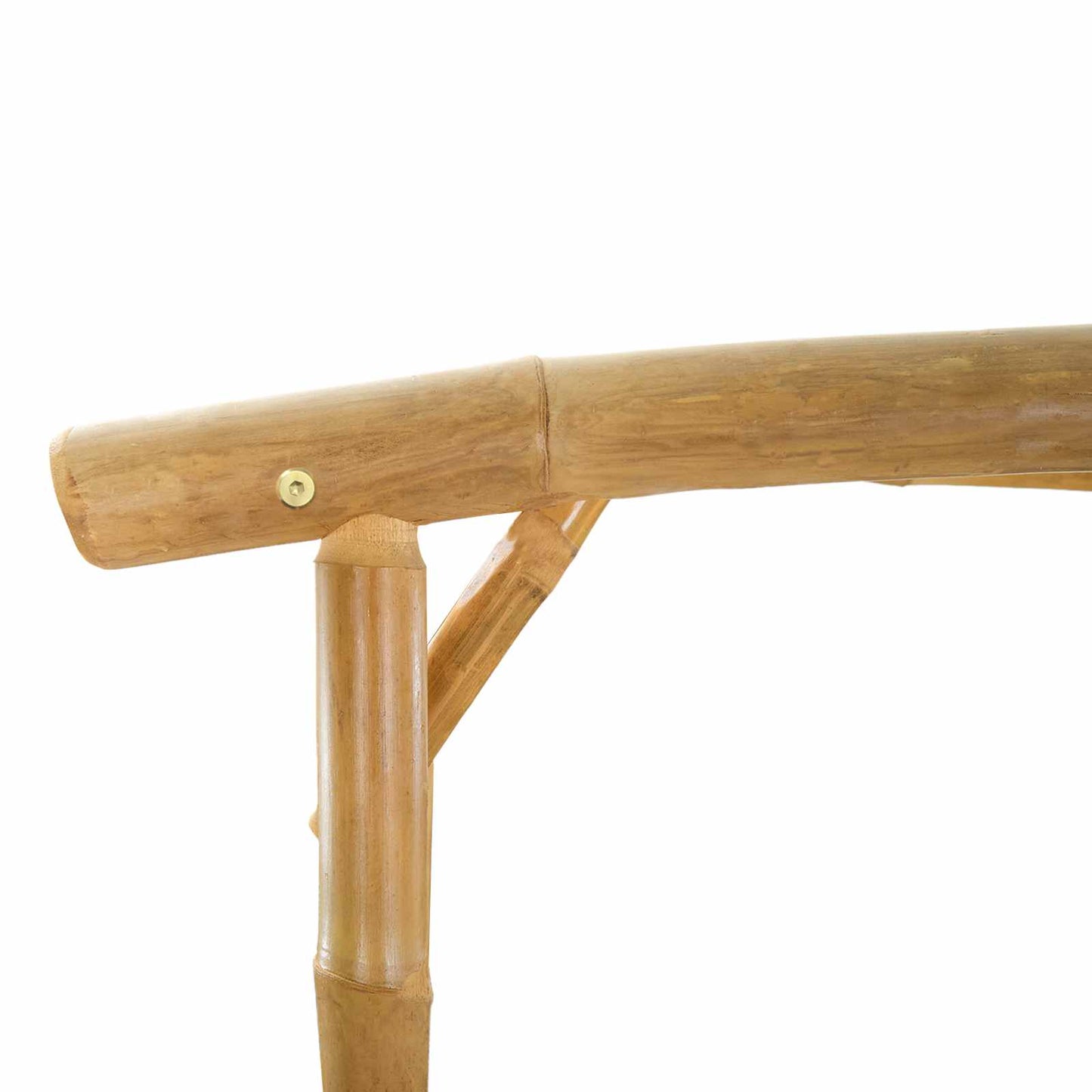 Trädgårdsbåge Naturfärg 110 x 40 x 205 cm Bambus