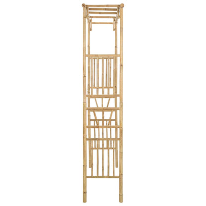 Trädgårdsbåge Naturfärg 110 x 40 x 205 cm Bambus