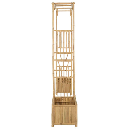 Trädgårdsbåge Naturfärg 177 x 40 x 205 cm Bambus