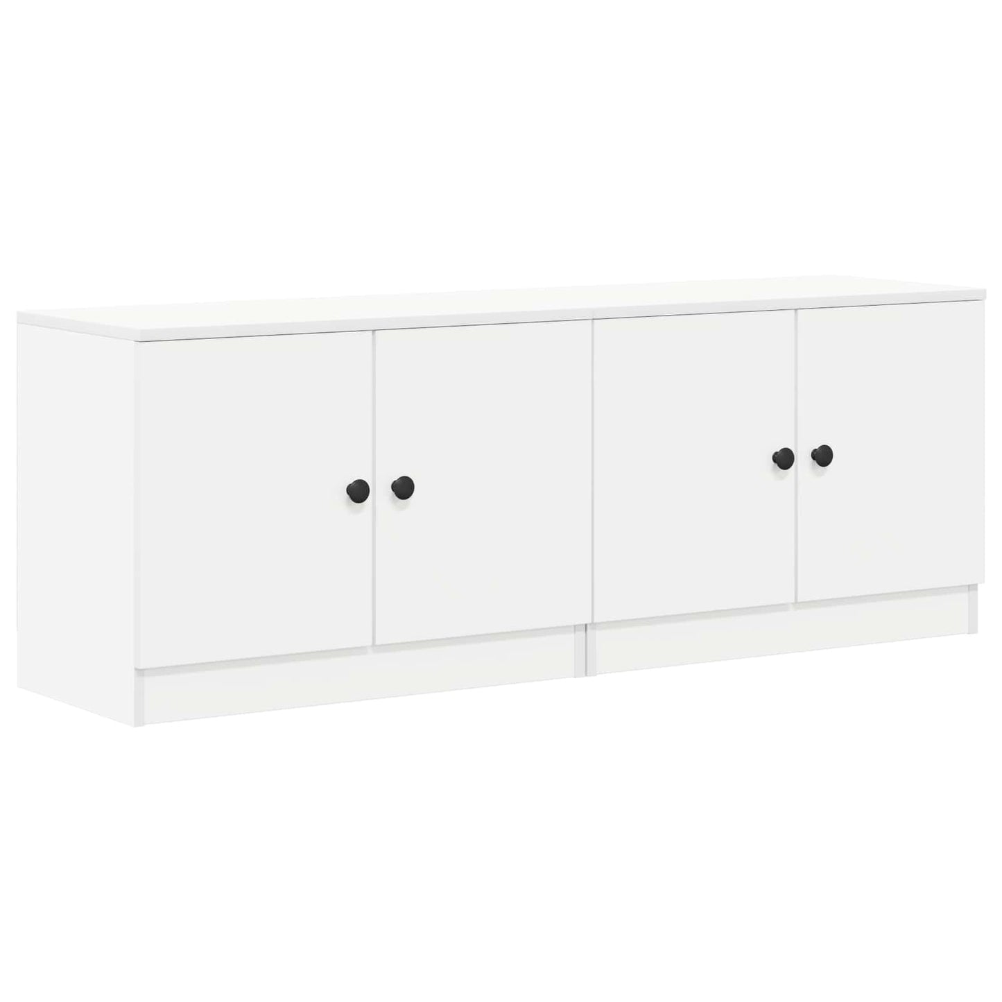 Sängskåp med lagring 2 pcs Vit 66 x 35 x 48 cm Konstruerat trä