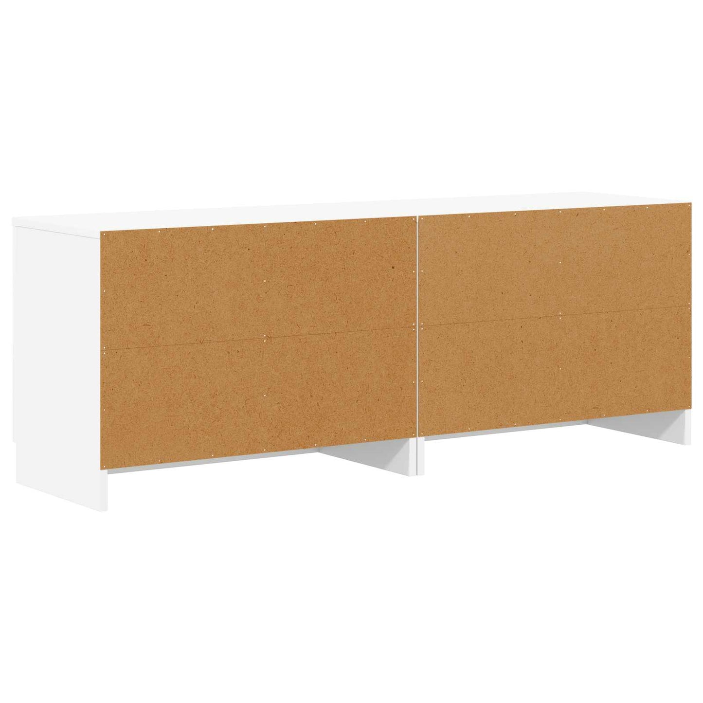 Sängskåp med lagring 2 pcs Vit 66 x 35 x 48 cm Konstruerat trä