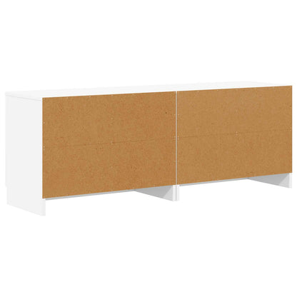Sängskåp med lagring 2 pcs Vit 66 x 35 x 48 cm Konstruerat trä