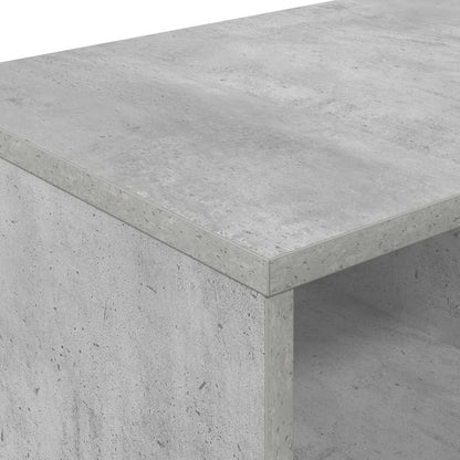 Sängskåp 2 pcs Betonggrå 66 x 35 x 48 cm Konstruerat trä