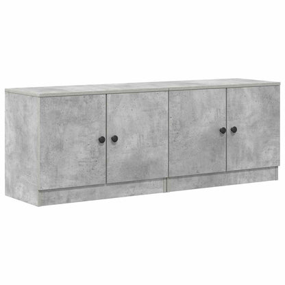 Sängskåp 2 pcs Betonggrå 66 x 35 x 48 cm Konstruerat trä