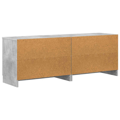 Sängskåp 2 pcs Betonggrå 66 x 35 x 48 cm Konstruerat trä