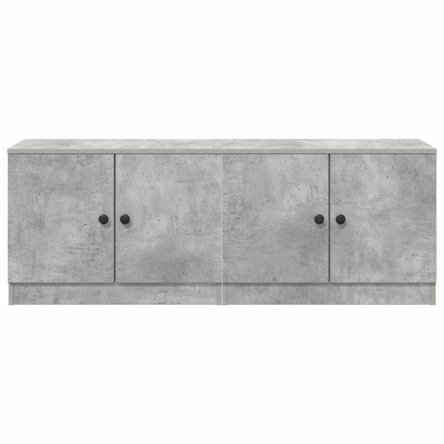 Sängskåp 2 pcs Betonggrå 66 x 35 x 48 cm Konstruerat trä