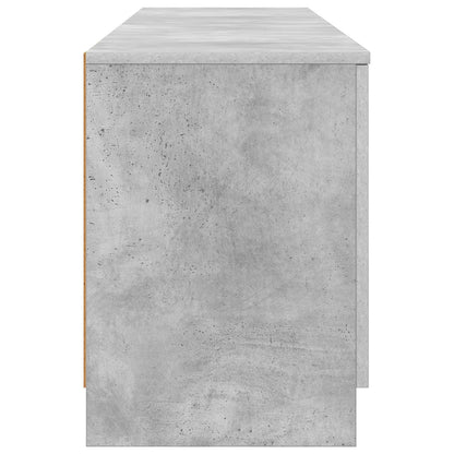 Sängskåp 2 pcs Betonggrå 66 x 35 x 48 cm Konstruerat trä