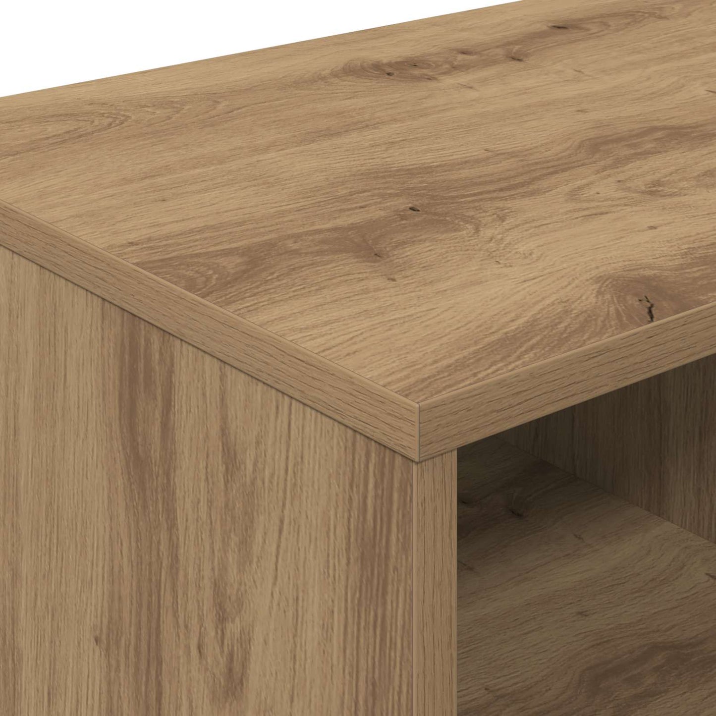 Sängskåp 2 pcs Artisan-ek 66 x 35 x 48 cm Konstruerat trä