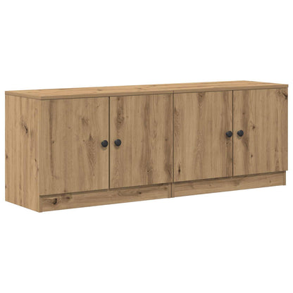 Sängskåp 2 pcs Artisan-ek 66 x 35 x 48 cm Konstruerat trä
