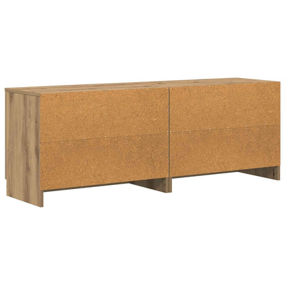 Sängskåp 2 pcs Artisan-ek 66 x 35 x 48 cm Konstruerat trä