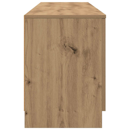 Sängskåp 2 pcs Artisan-ek 66 x 35 x 48 cm Konstruerat trä