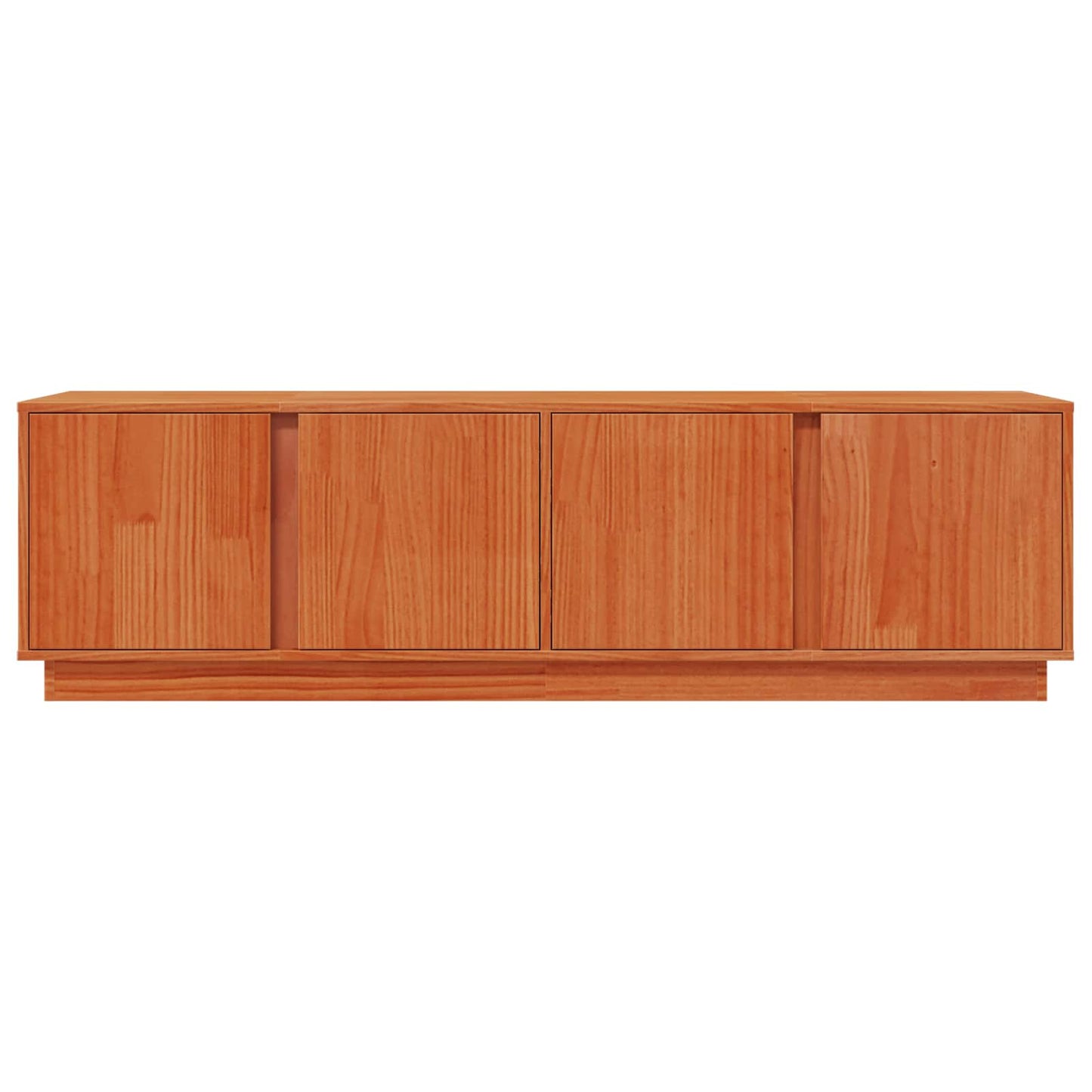 TV-Möbel Brun TV-skåp VaxBrun 140 x 40 x 40 cm Massivt furu