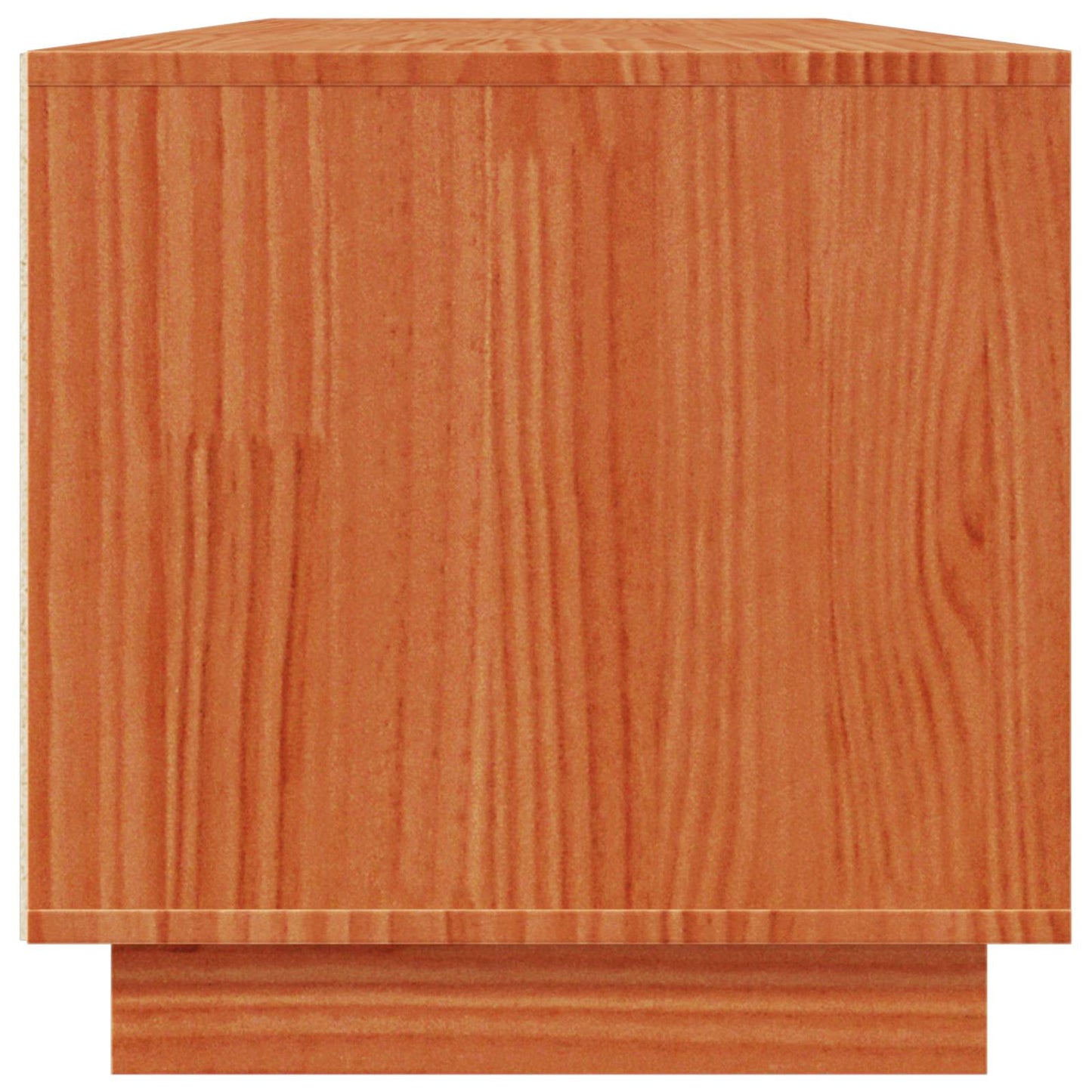 TV-Möbel Brun TV-skåp VaxBrun 140 x 40 x 40 cm Massivt furu