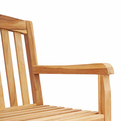 Handsnidad Rosabänk Naturlig 228 x 60 x 90 cm Massivt teakträ