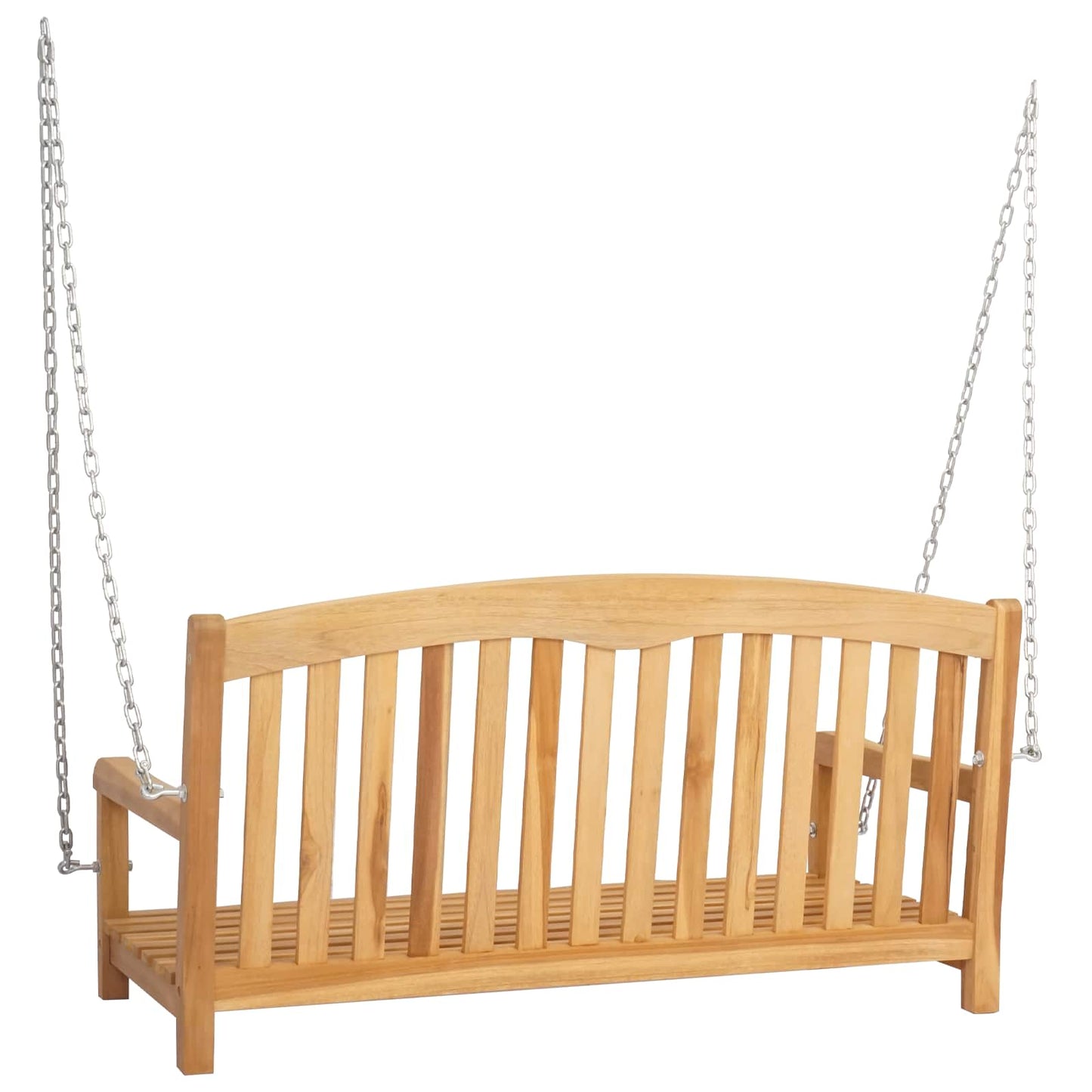 Gungbänk Naturlig 114 x 61 x 61,5 cm Massivt teakträ