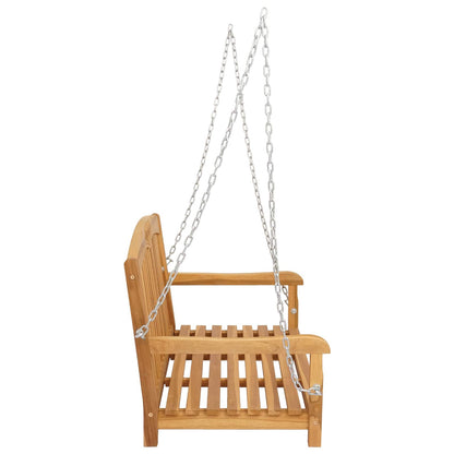Gungbänk Naturlig 114 x 61 x 61,5 cm Massivt teakträ