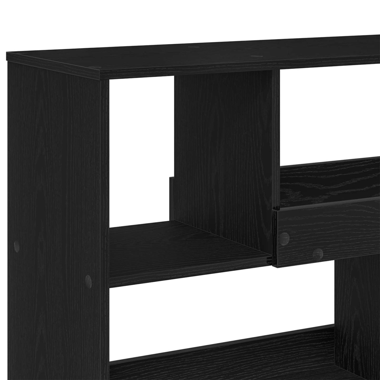 Bokhylla Svart Ek 100 x 33 x 94,5 cm