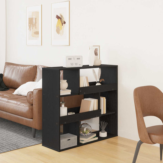 Bokhylla Svart Ek 100 x 33 x 94,5 cm