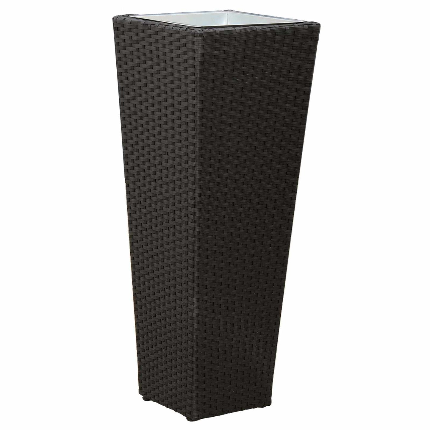 Utomhus Blomkruka Metall 3 pcs Svart Metall