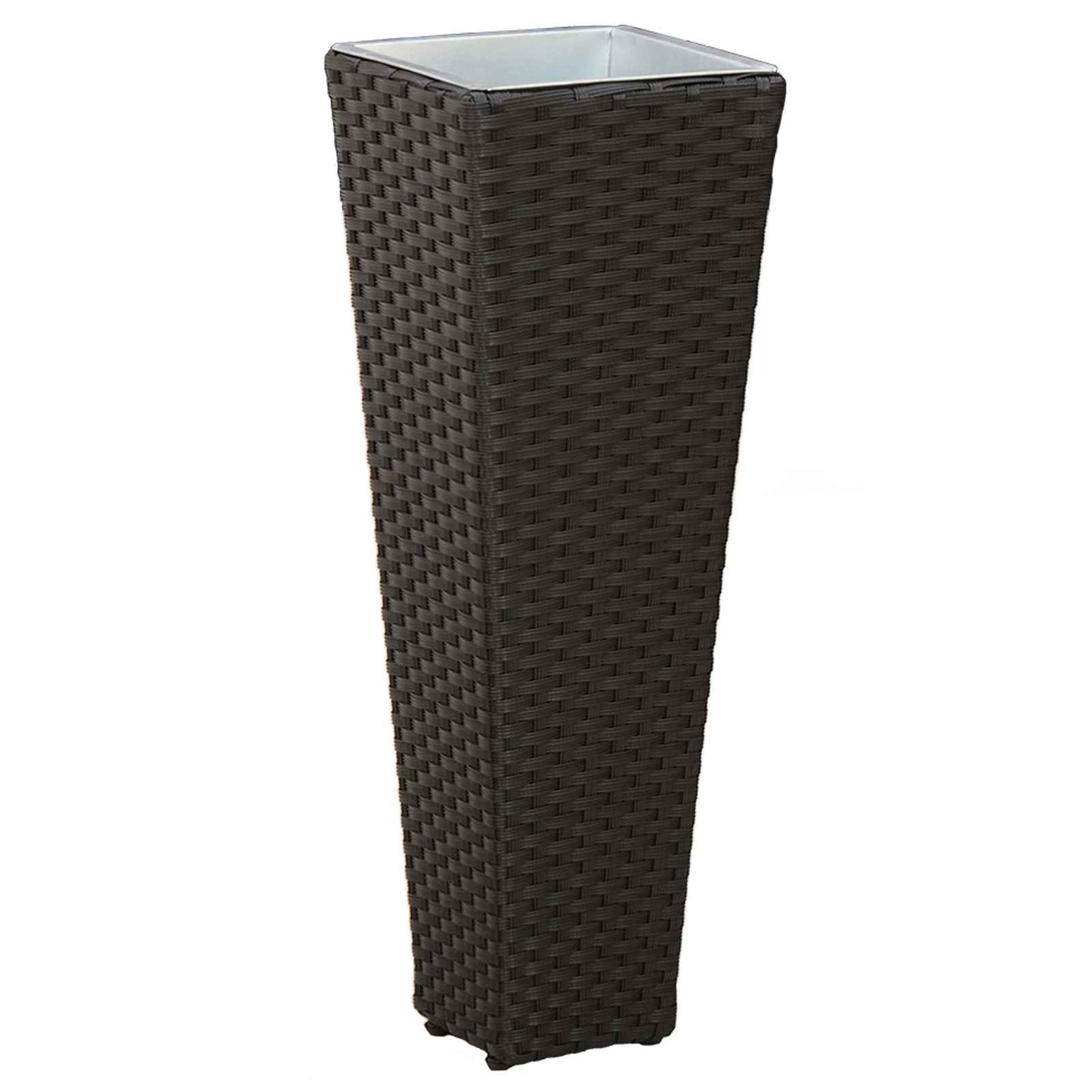 Utomhus Blomkruka Metall 3 pcs Svart Metall
