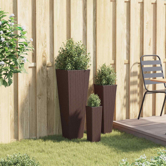 Utomhus Blomkruka Metall 3 pcs Metall