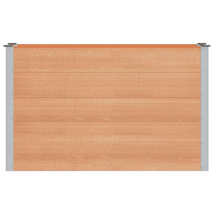 Upphöjd odlingslåda Brun 150 x 50 x 91 cm